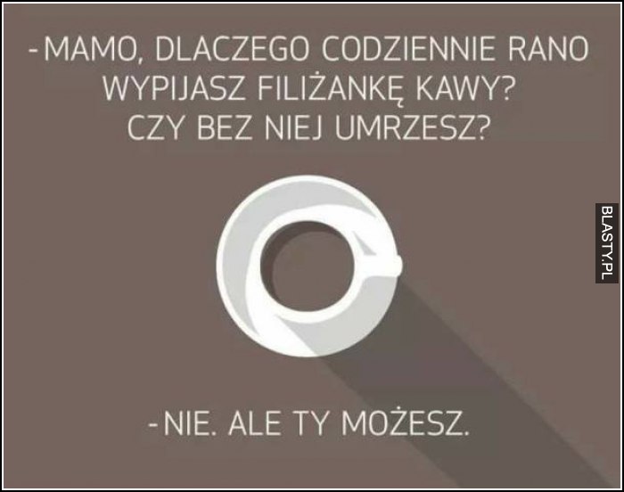 Filiżanka kawy