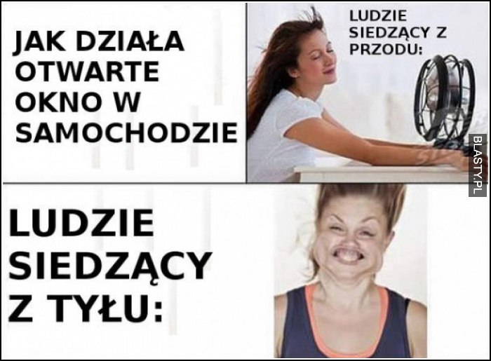 jak działa otwarte okno w samochodzie