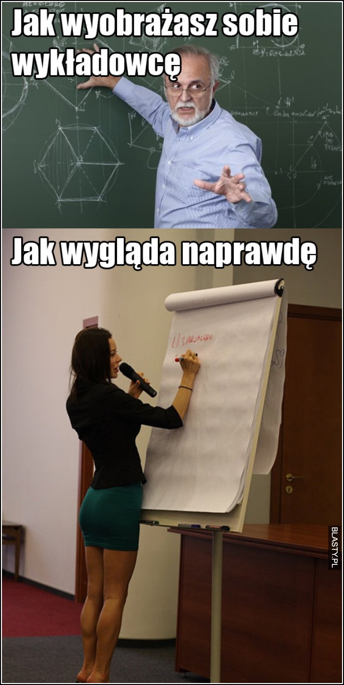 Jak wyobrażasz sobie wykładowce