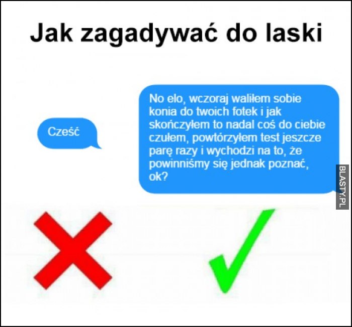 Jak zagadać do laski