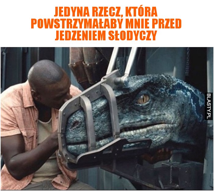 Jedyna rzecz, która powstrzymałaby mnie przed jedzeniem słodyczy