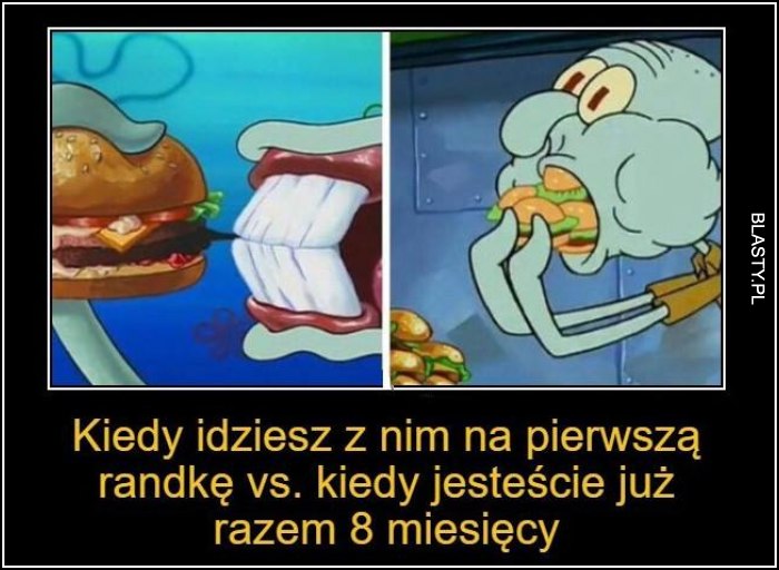 Kiedy idziesz z nim na pierwszą randkę