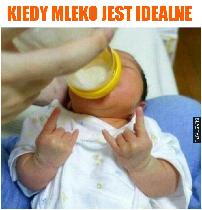 Kiedy mleko jest idealne