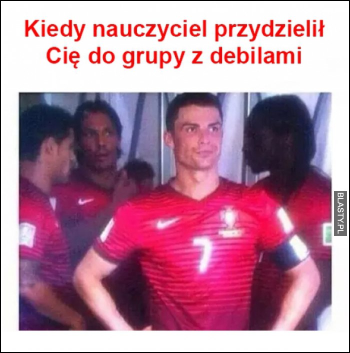 Kiedy nauczyciel przydzielił się do grupy z debilami