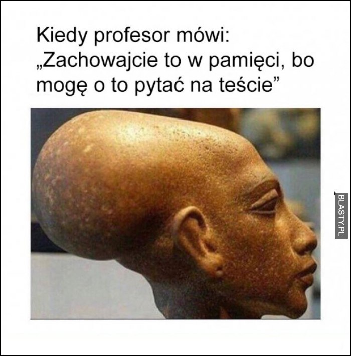 Kiedy profesor mówi, że trzeba umieć wszytsko