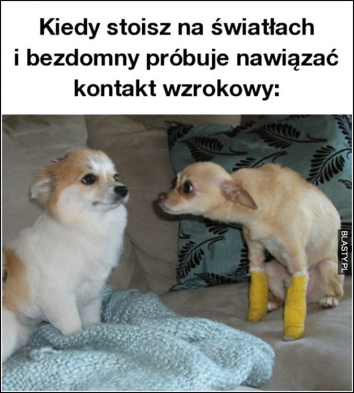 Kiedy stoisz na światłach