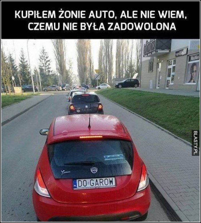 Kupiłem żonie auto