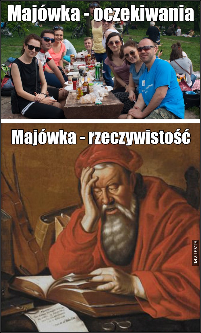 majówka oczekiwania a rzeczywistość