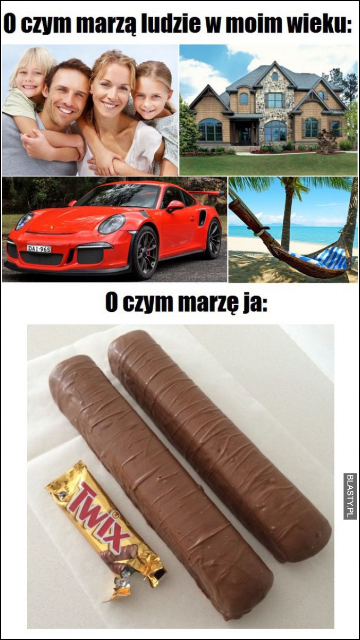 O czym marzą ludzie w moim wieku