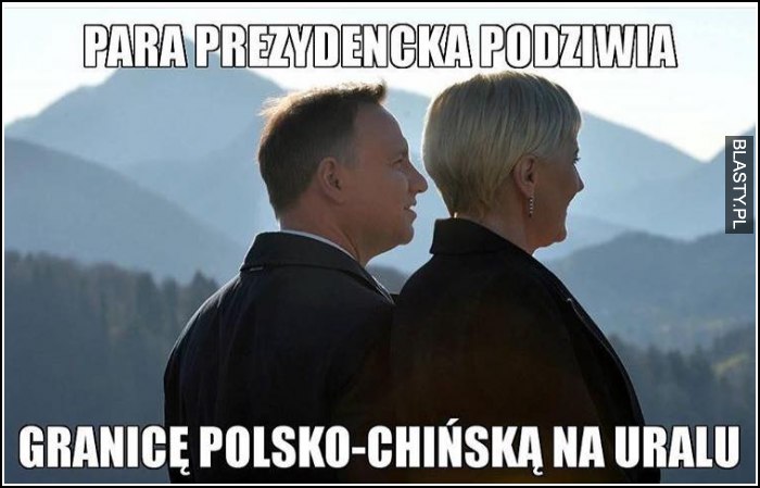 Para prezydencka podziwia