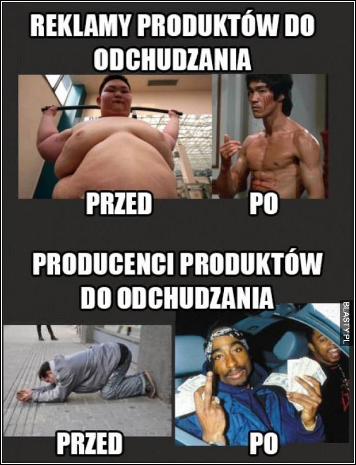 reklamy produktów do odchudzania