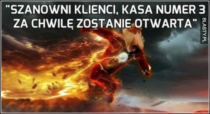 Szanowni klienci za chwilę