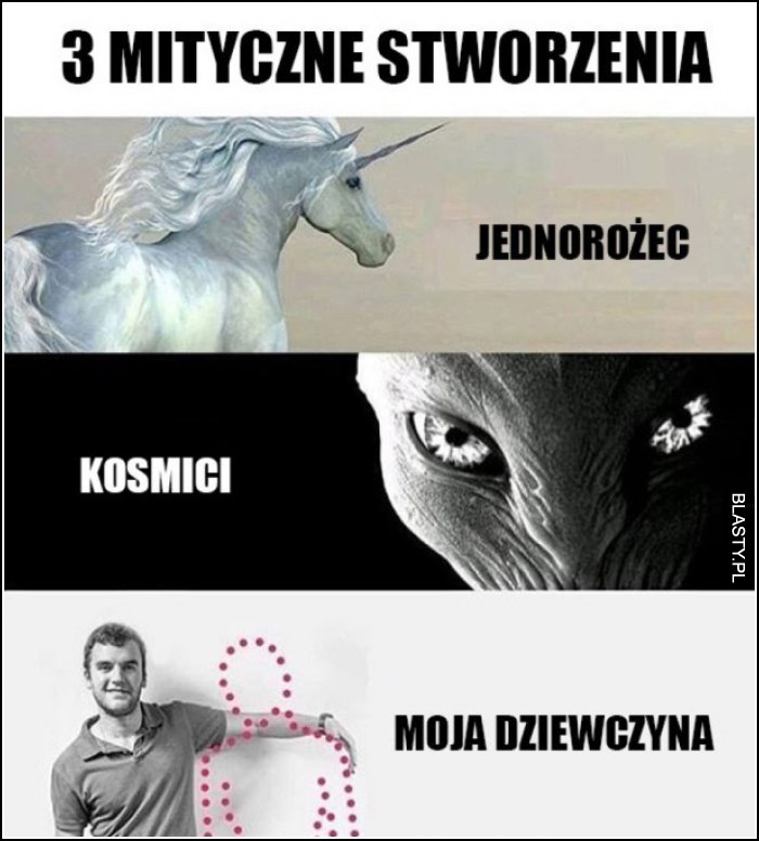 trzy mistyczne stworzenia