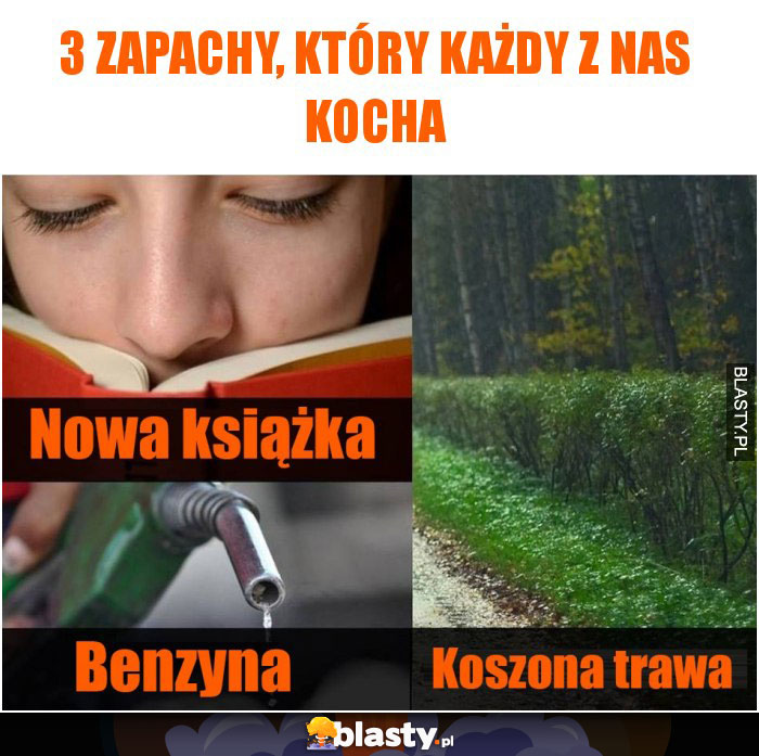 3 zapachy, który każdy z nas kocha