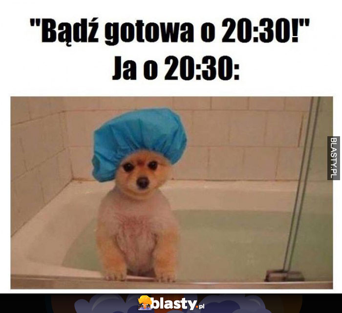 Bądź gotowa o 20-30