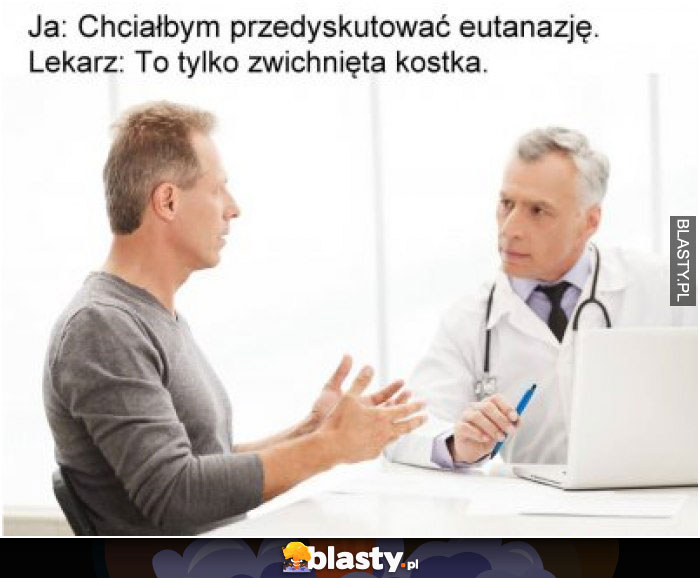 Chciałbym przedyskutować eutanazje