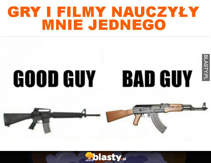 Gry i filmy nauczyły mnie jednego