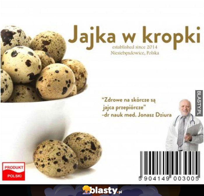 Jajka w kropki