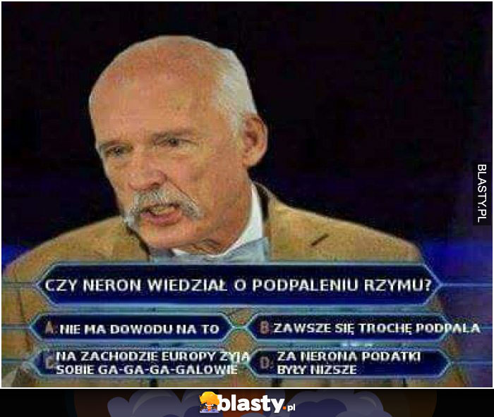 Janusz Korwin Mikke w Milionerach