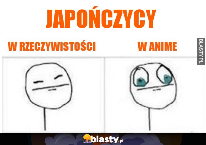 Japończycy w rzeczywistości vs w Anime