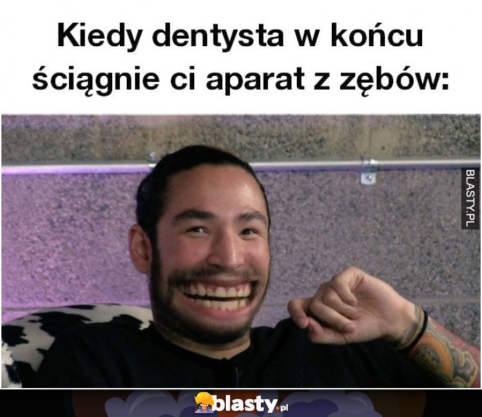 Kiedy dentysta w końcu ściągnie Ci aparat z zębów