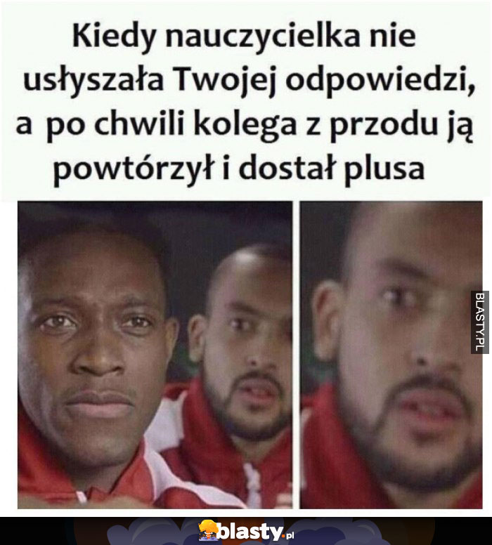 Kiedy nauczycielka nie usłyszała