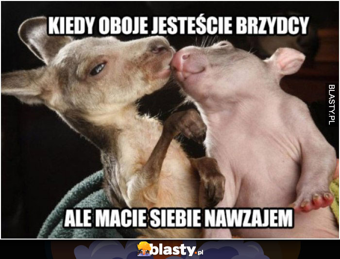 Kiedy obydwoje jesteście brzydcy