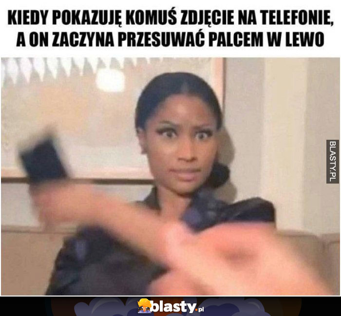 Kiedy pokazuję komuś zdjęcie na telefonie