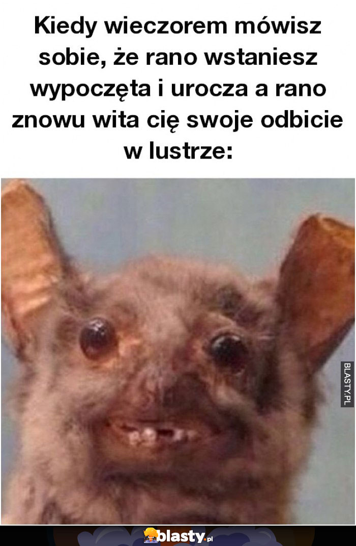 Kiedy wieczorem - mówisz sobie