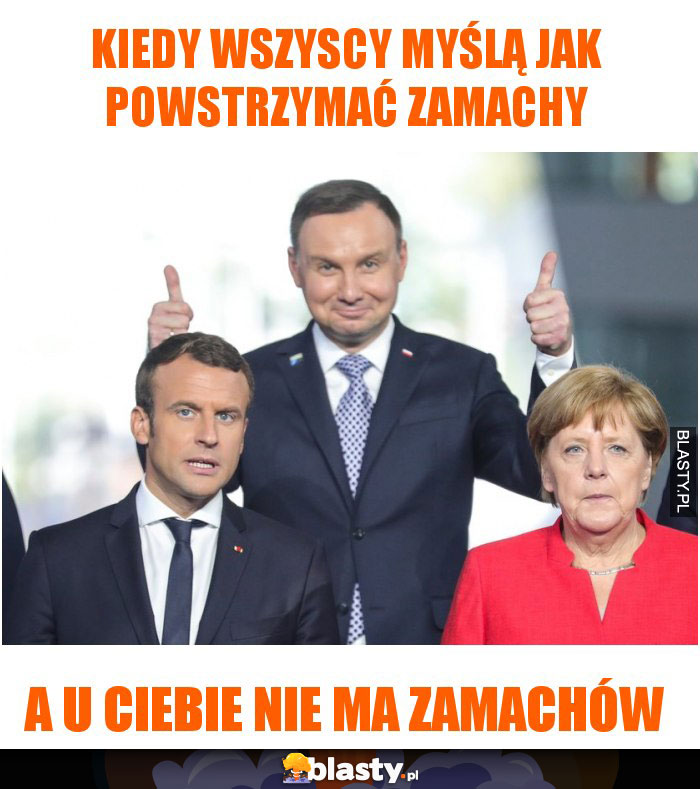 Kiedy wszyscy myślą jak powstrzymać zamachy