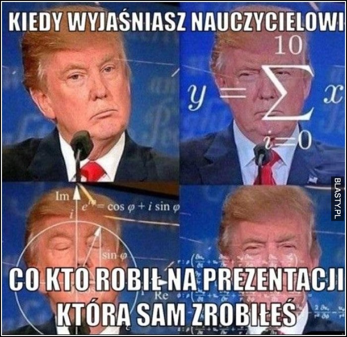 Kiedy wyjaśniasz nauczycielowi