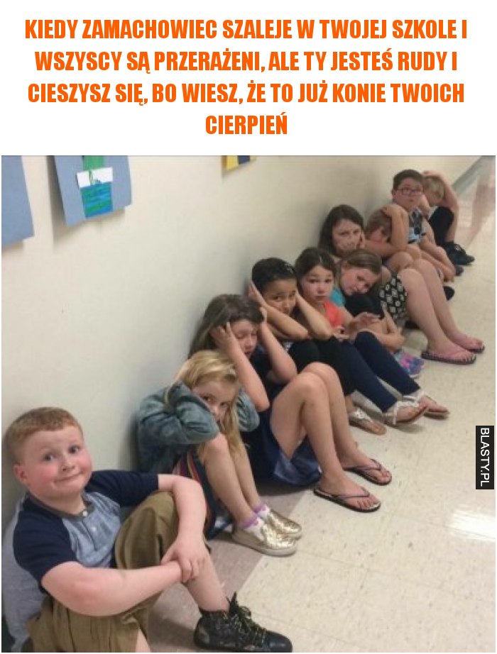 Kiedy zamachowiec szaleje w twojej szkole