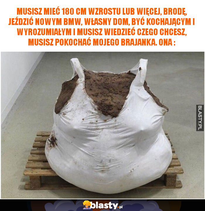 Musisz mieć 180 cm wzrostu lub więcej