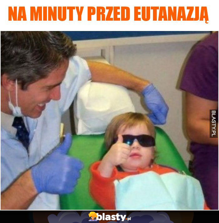 Na minuty przed eutanazją