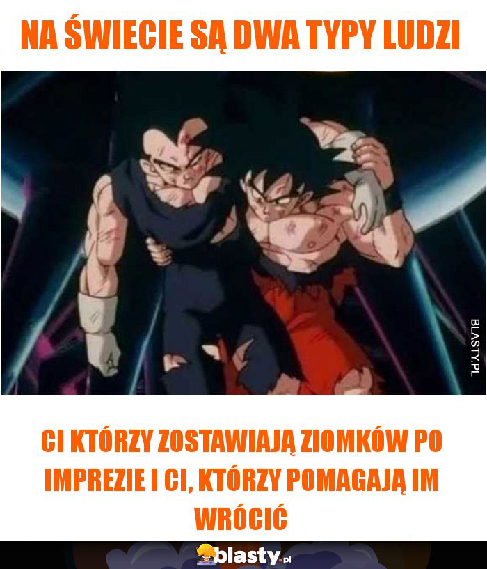 Na świecie są dwa typy ludzi