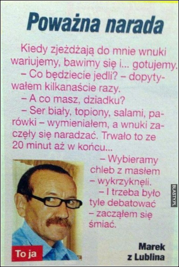 Poważna narada