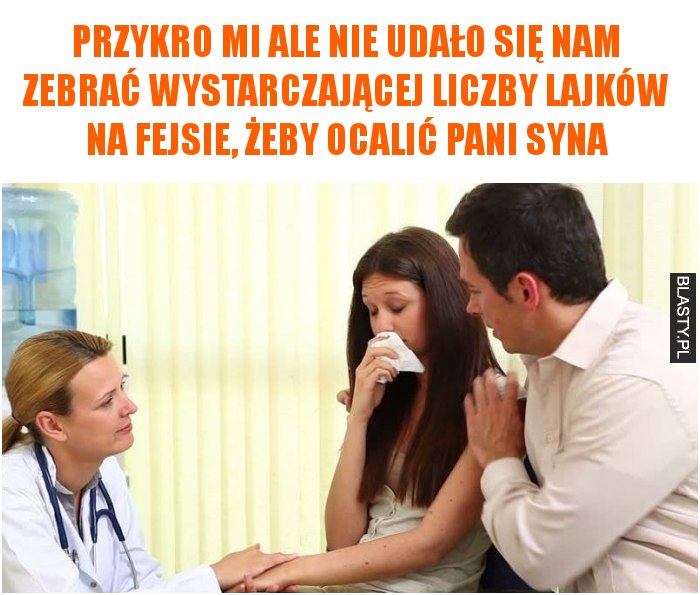 Przykro mi ale nie udało się nam