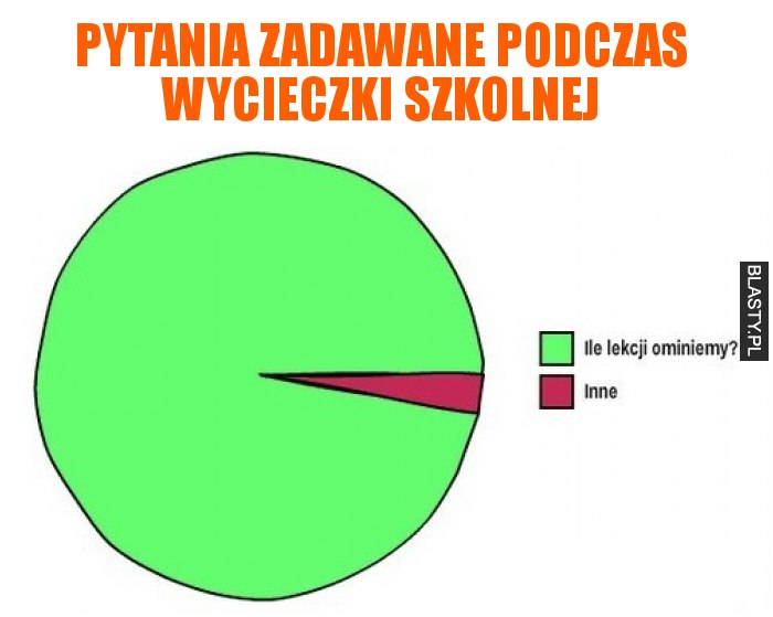 Pytania zadawane podczas wycieczki szkolnej