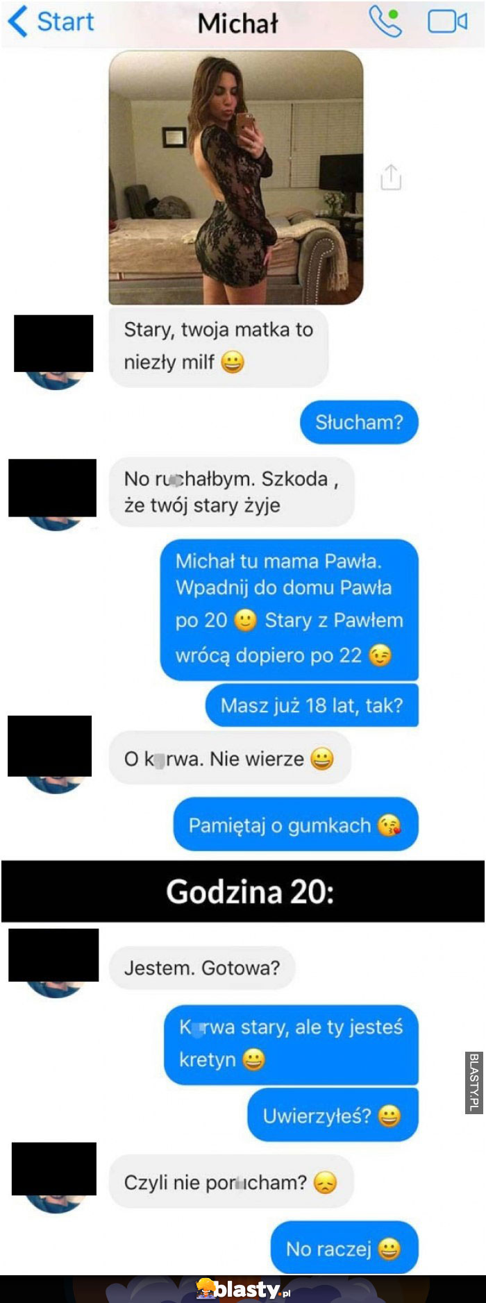 Stary Twoja matka to niezły milf