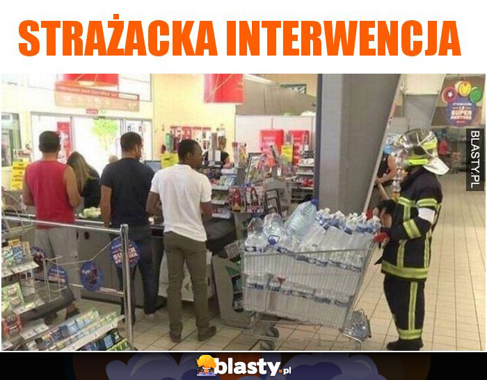 Strażacka interwencja