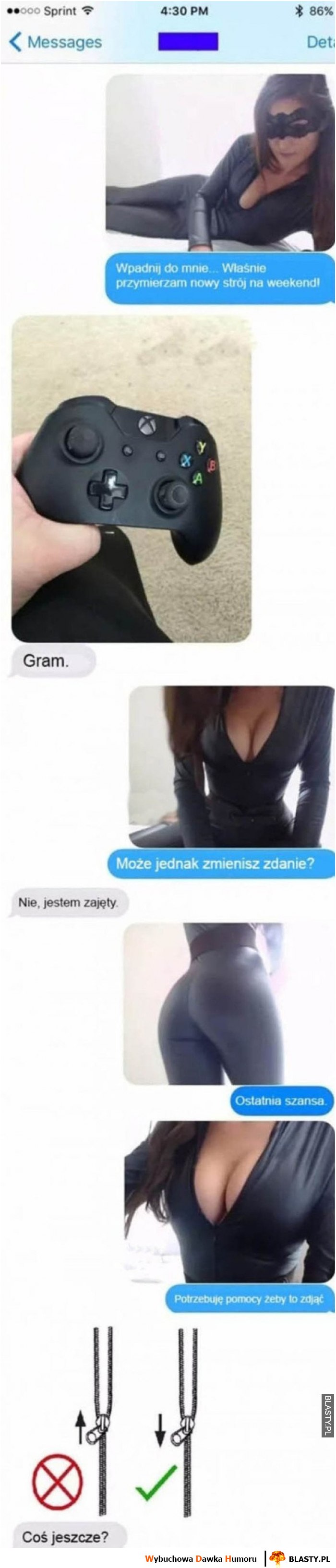 Wpadaj do mnie - właśnie przymierzam nowy strój