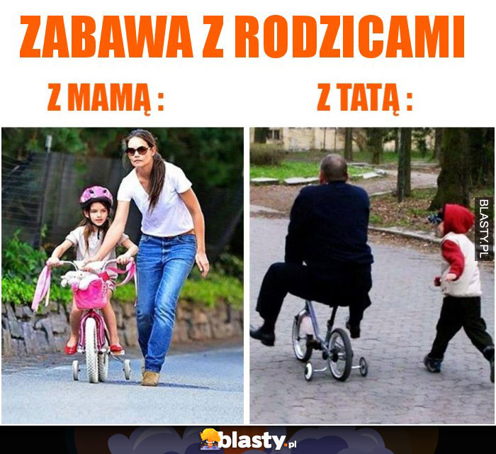 Zabawa z rodzicami