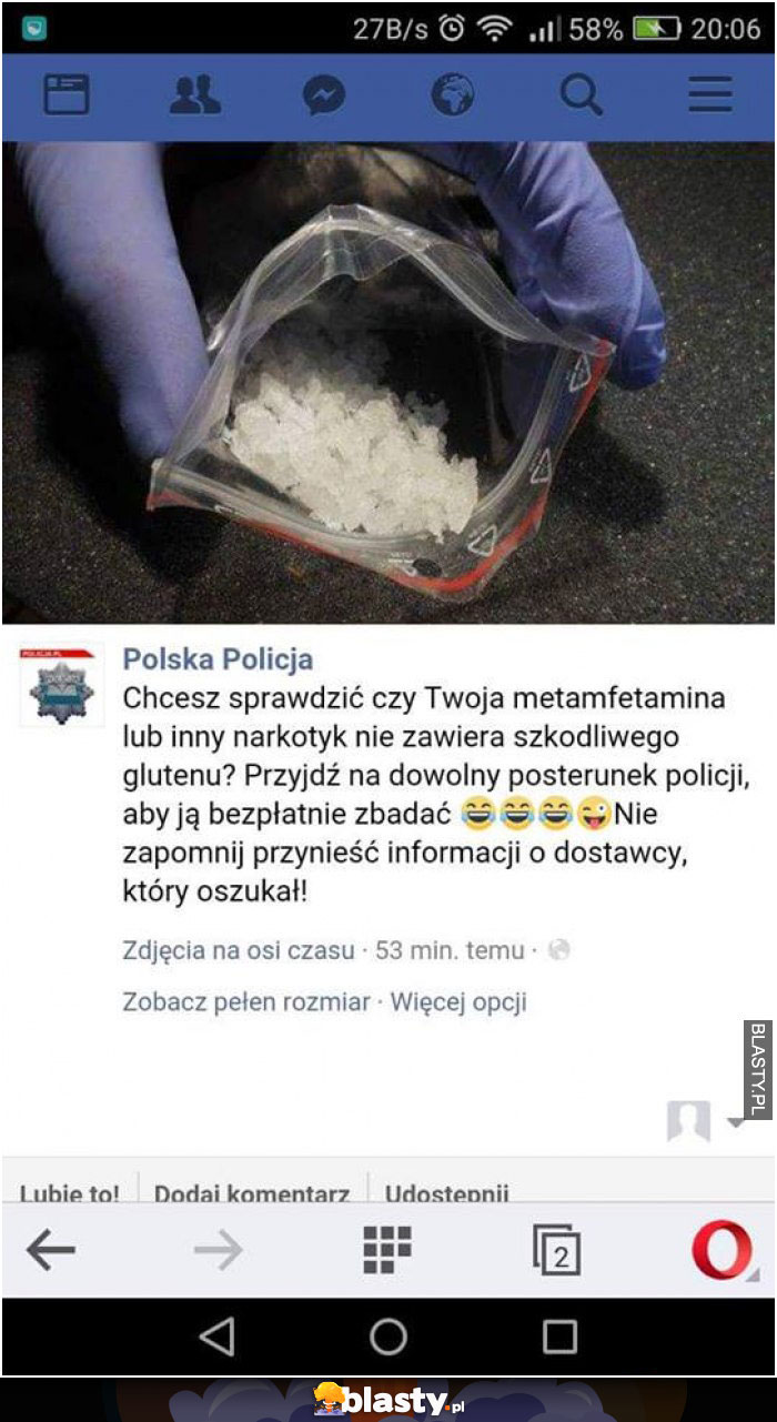 Chcesz sprawdzić czy Twoja metaamfetamina nie zawiera szkodliwego glutenu