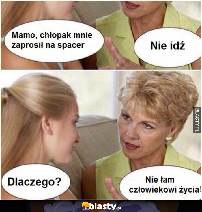 Chłopak zaprosił mnie na spacer