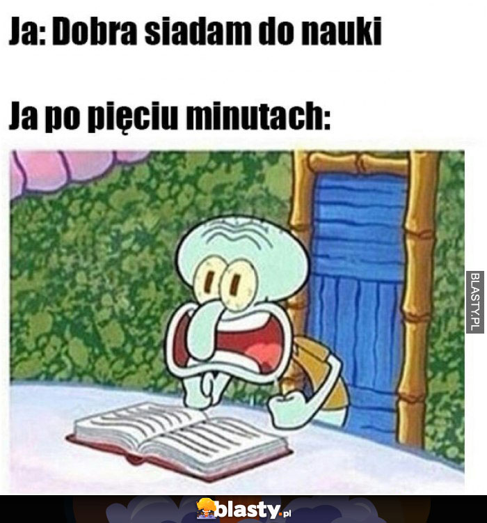 Dobra siadam do nauki