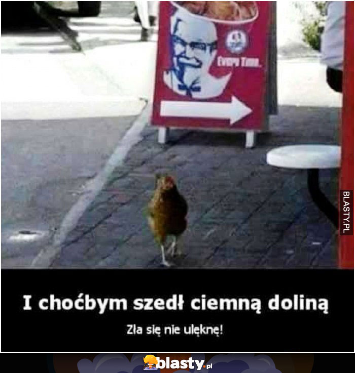 I choćbym szedł ciemną doliną...