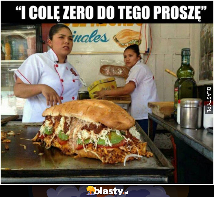 I cole zero do tego poproszę