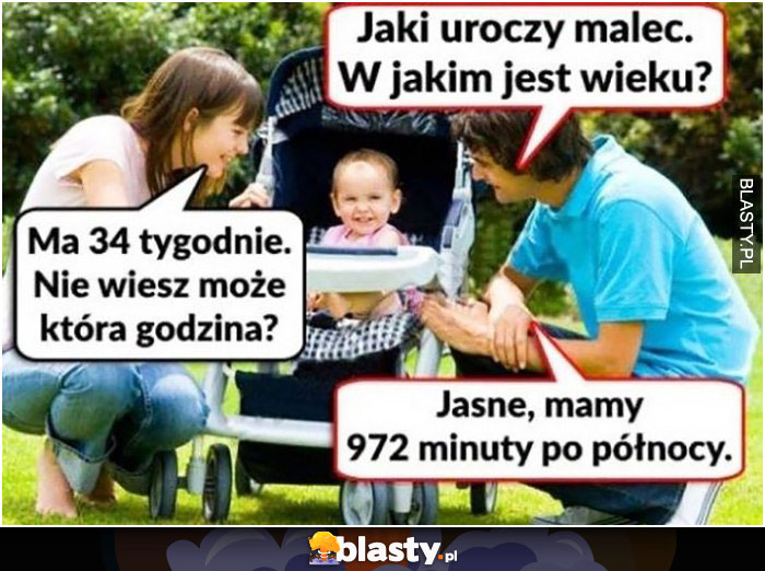 Jaki uroczy malec w jakim wieku