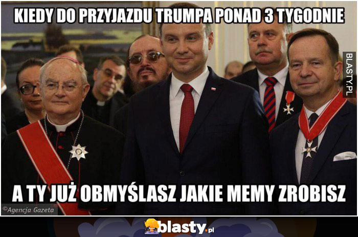 Kiedy do przyjazdu Trumpa 3 tygodnie