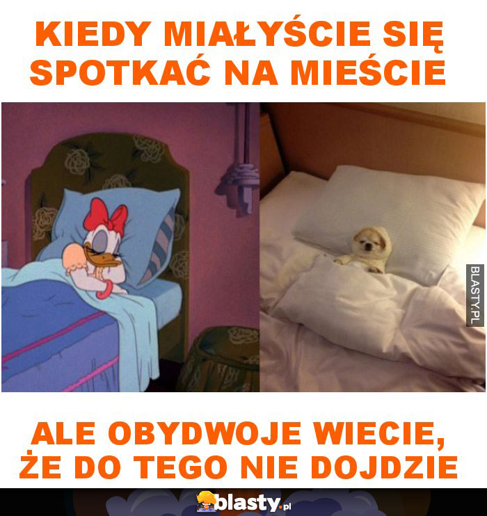 Kiedy miałyście się spotkać na mieście